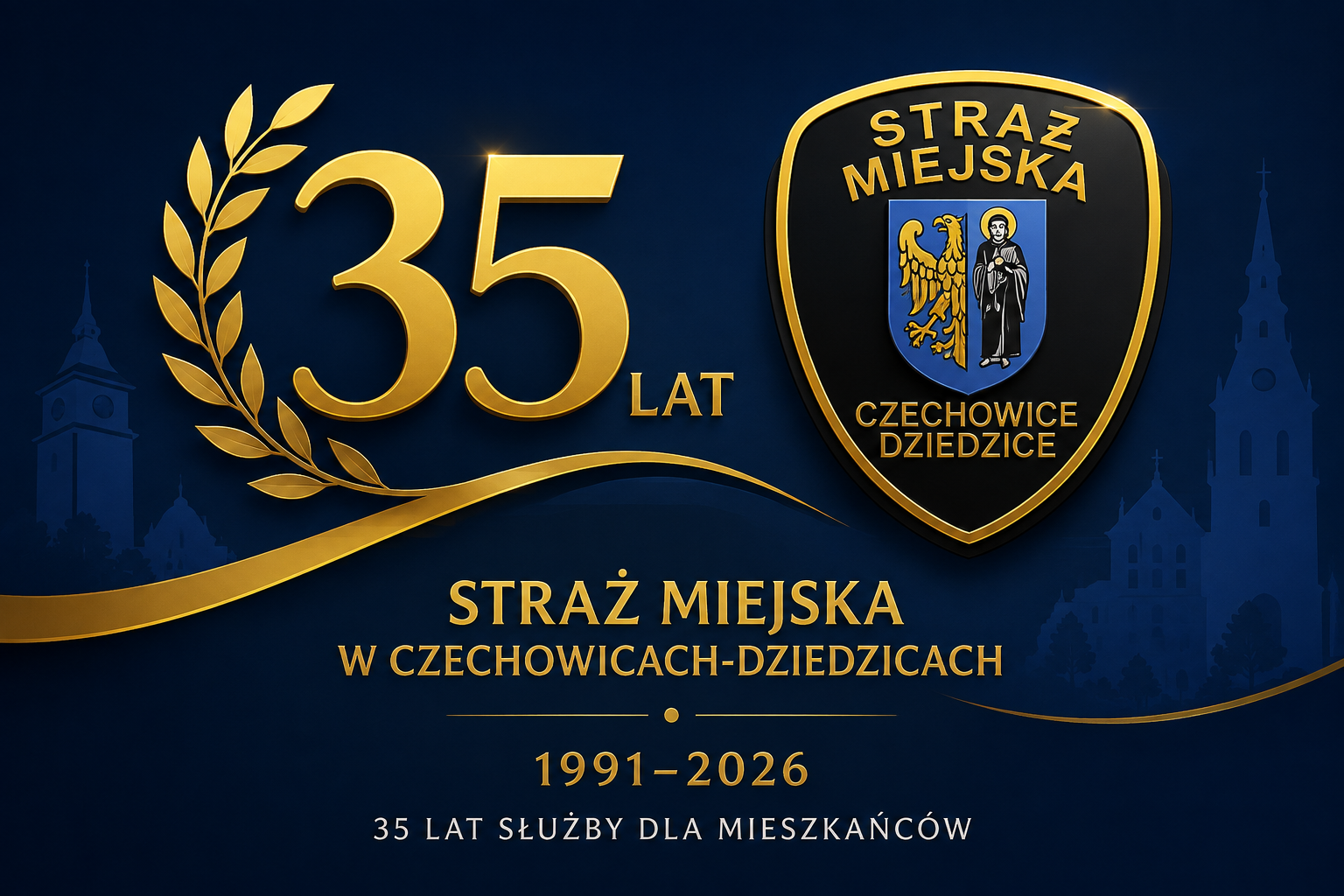 zdjęcie: Jubileusz 35-lecia Straży Miejskiej w Czechowicach-Dziedzicach