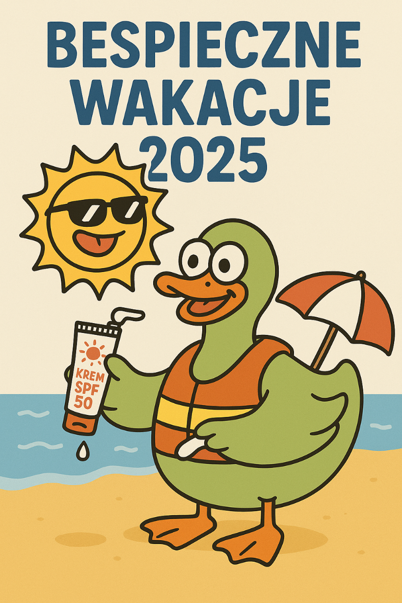 zdjęcie: Poradnik Bezpieczne wakacje.