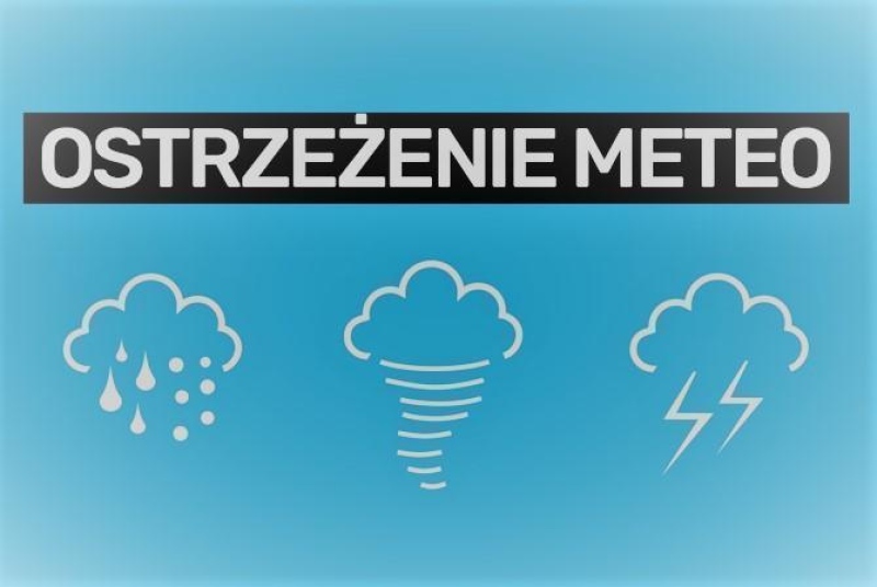 zdjęcie: Ostrzeżenie meteo!